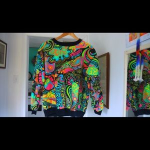 Blacklight 80s vintage sweater.